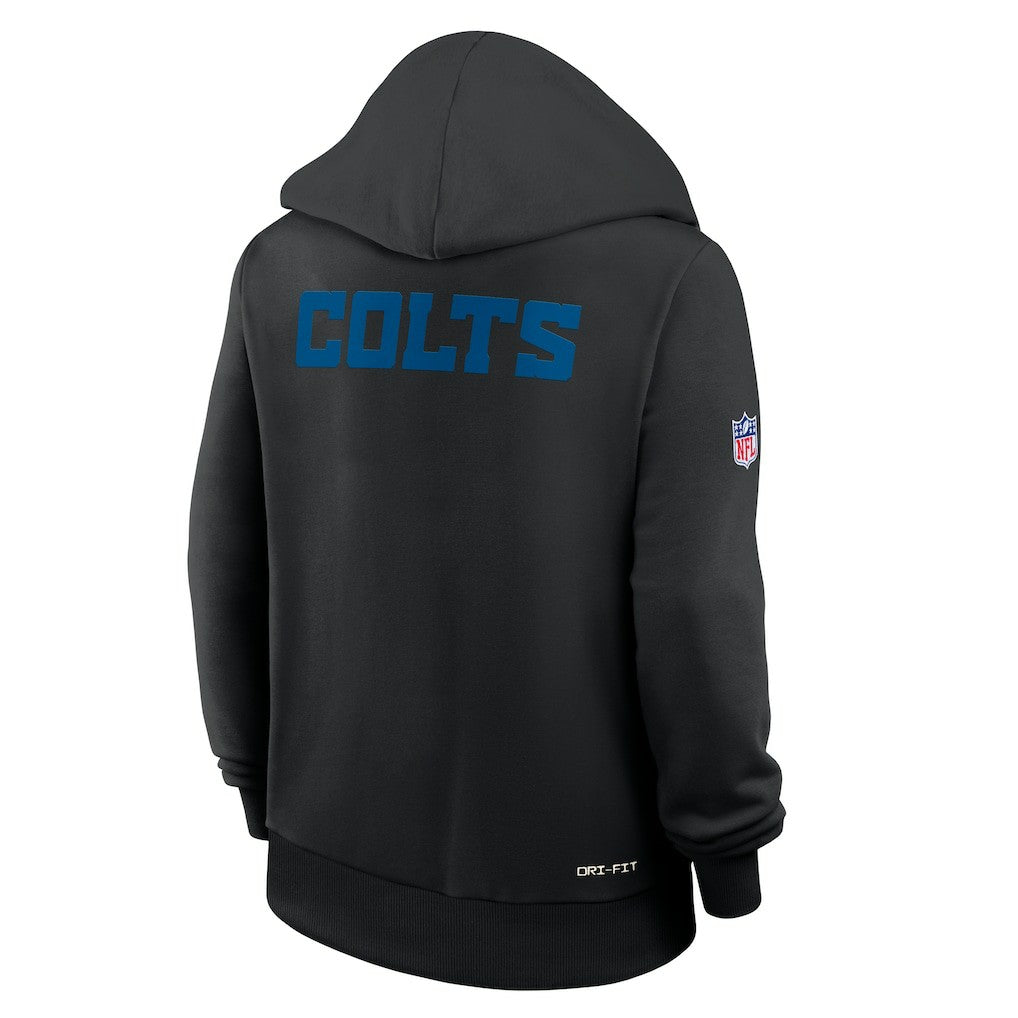 Indianapolis Colts Women's Alternate Logo Sideline Standard Issue Dri-FIT Hoodie - Black | Nike sale