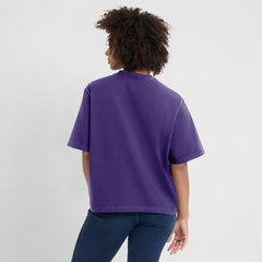 Minnesota Vikings Women's Essential Script Relaxed Boxy T-Shirt - Purple | Nike cheap