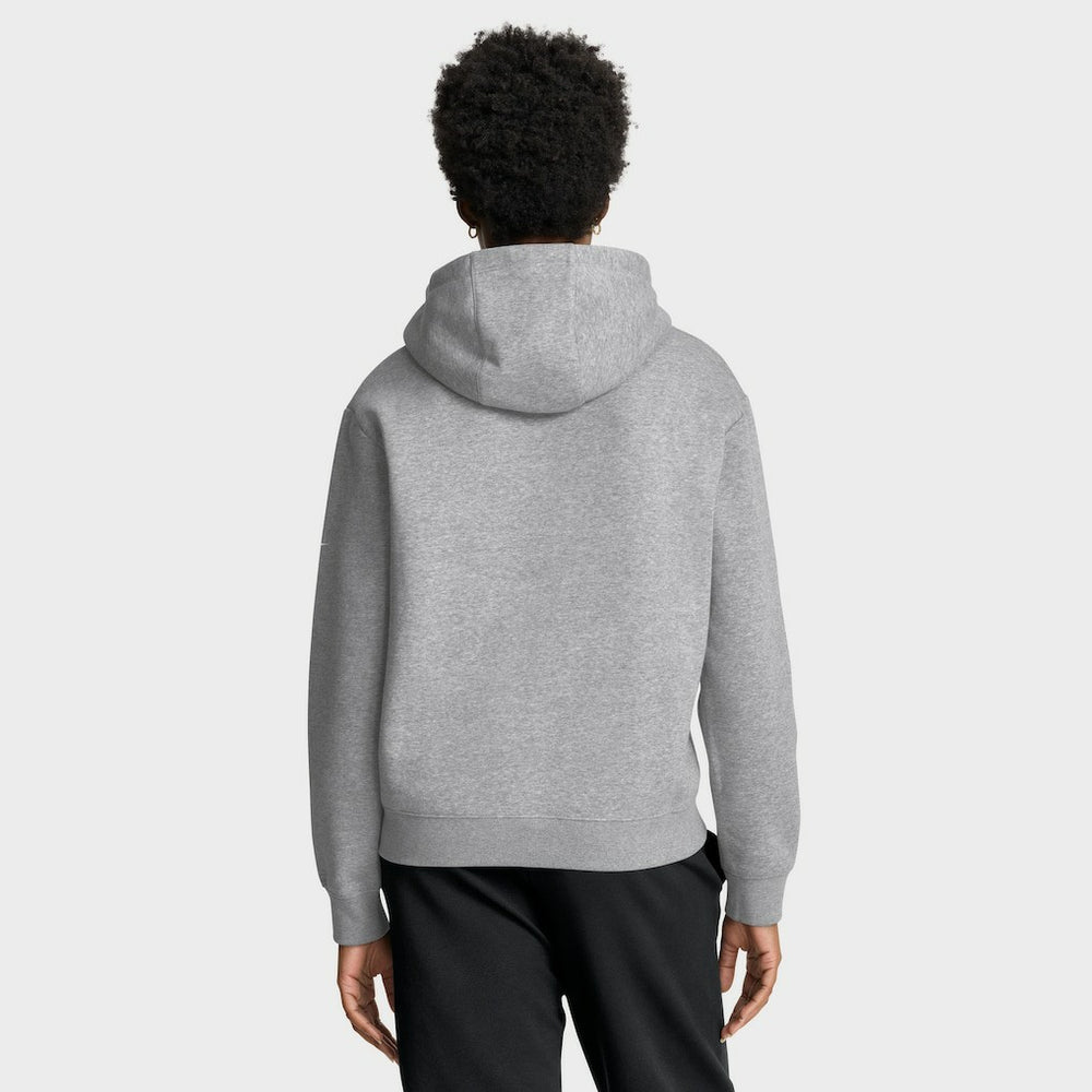 New York Giants Women's Club Fleece Hoodie - Heather Gray | Nike online