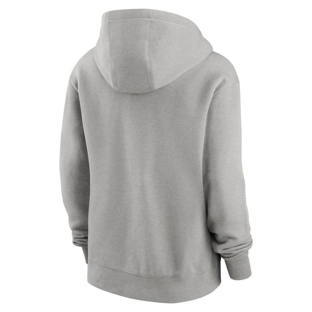 New York Giants Women's Club Fleece Hoodie - Heather Gray | Nike online