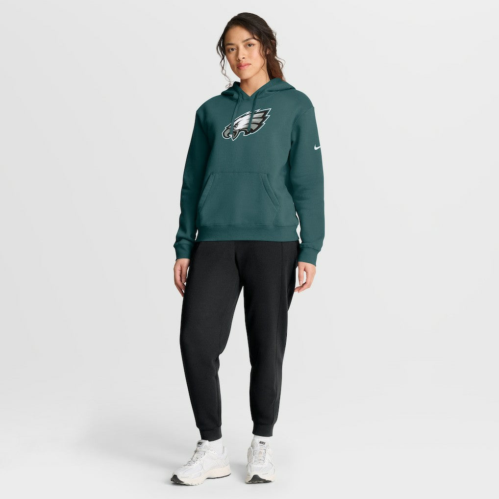 Philadelphia Eagles Women's Club Fleece Hoodie - Midnight Green | Nike outlet