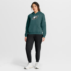 Philadelphia Eagles Women's Club Fleece Hoodie - Midnight Green | Nike outlet