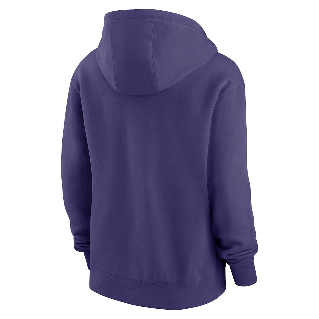 Baltimore Ravens Women's Club Fleece Hoodie - Purple | Nike online