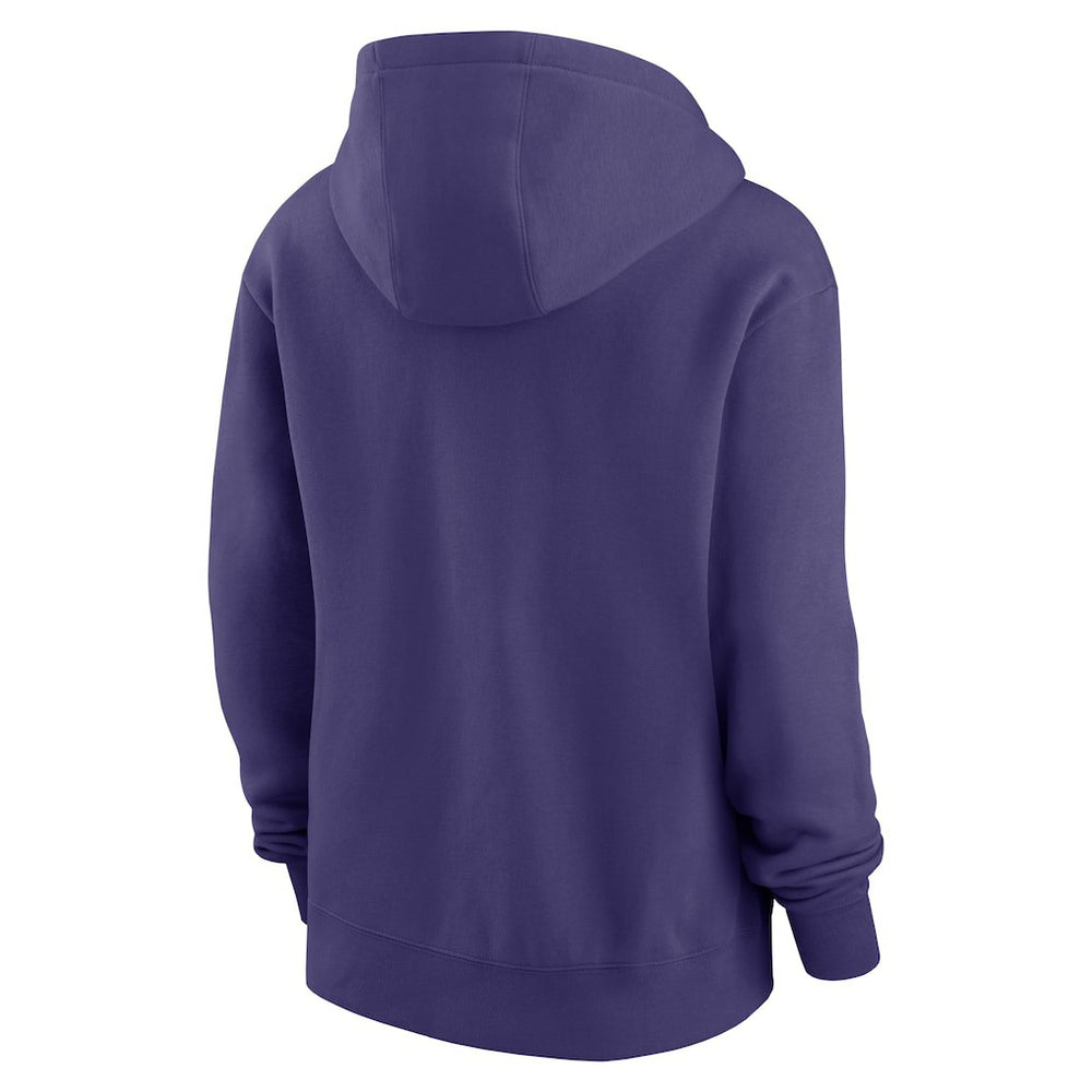 Baltimore Ravens Women's Club Fleece Hoodie - Purple | Nike online