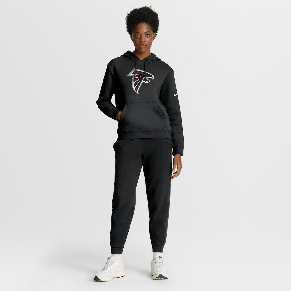 Atlanta Falcons Women's Club Fleece Hoodie - Black | Nike online