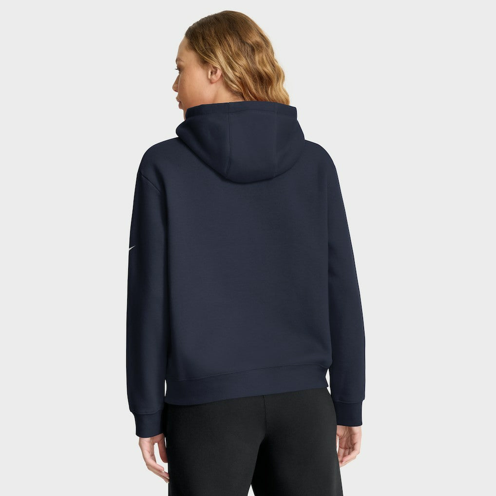 Chicago Bears Women's Club Fleece Hoodie - Navy | Nike discount