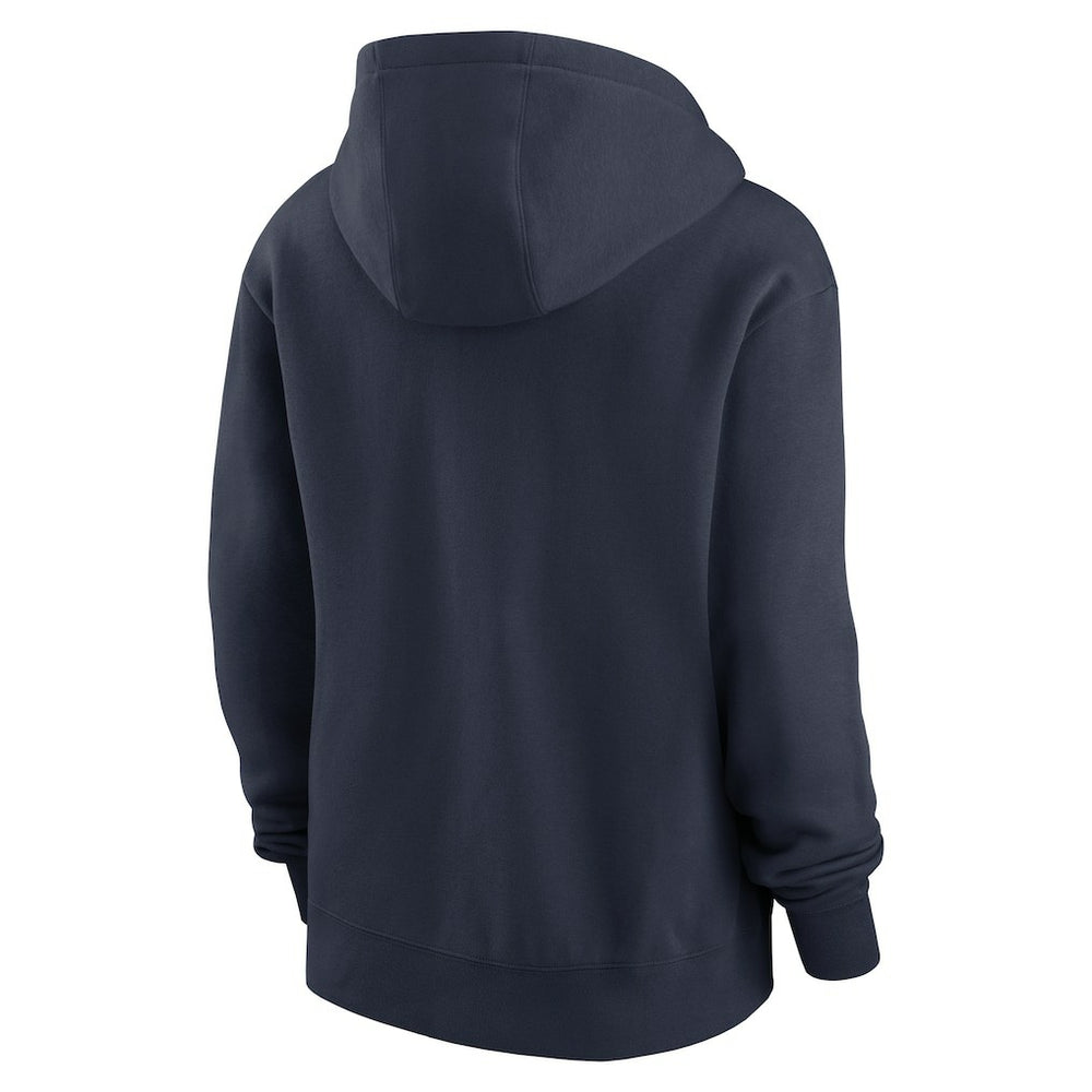 Chicago Bears Women's Club Fleece Hoodie - Navy | Nike discount