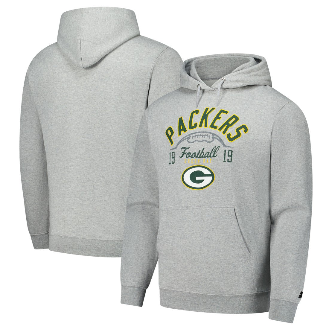 Green Bay Packers Starter Pullover Hoodie - Heather Gray online