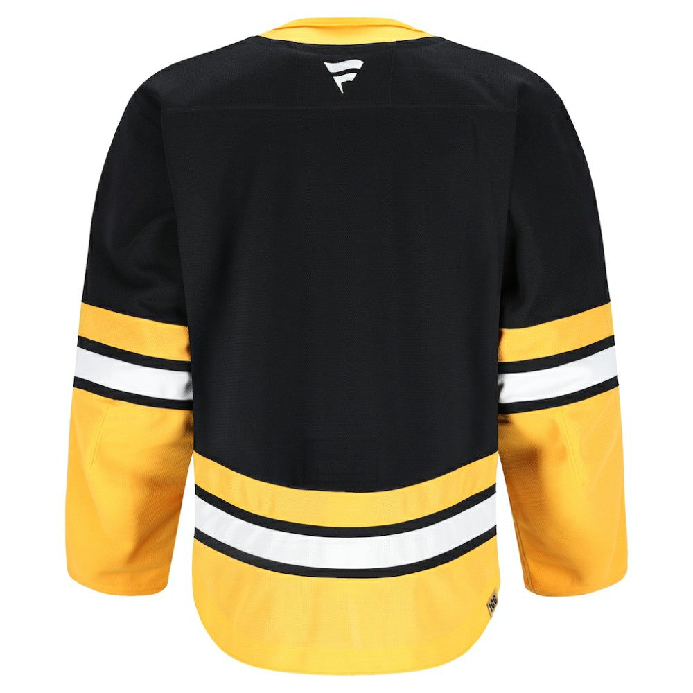 Boston Bruins Fanatics 100th Anniversary Authentic Pro Jersey Black
