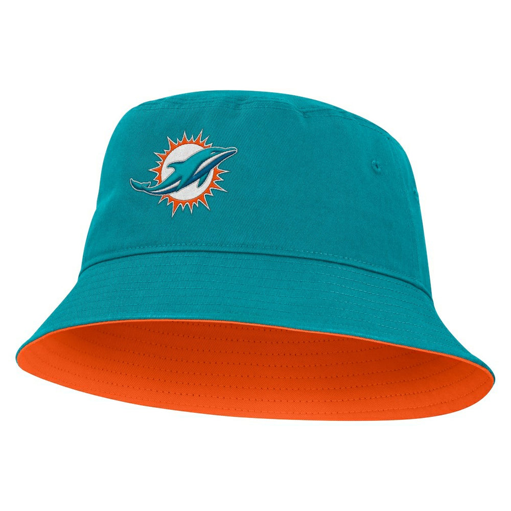 Miami Dolphins Strong Side Bucket Hat - Aqua on sale