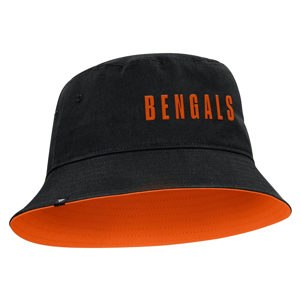 Cincinnati Bengals Strong Side Bucket Hat - Black on sale
