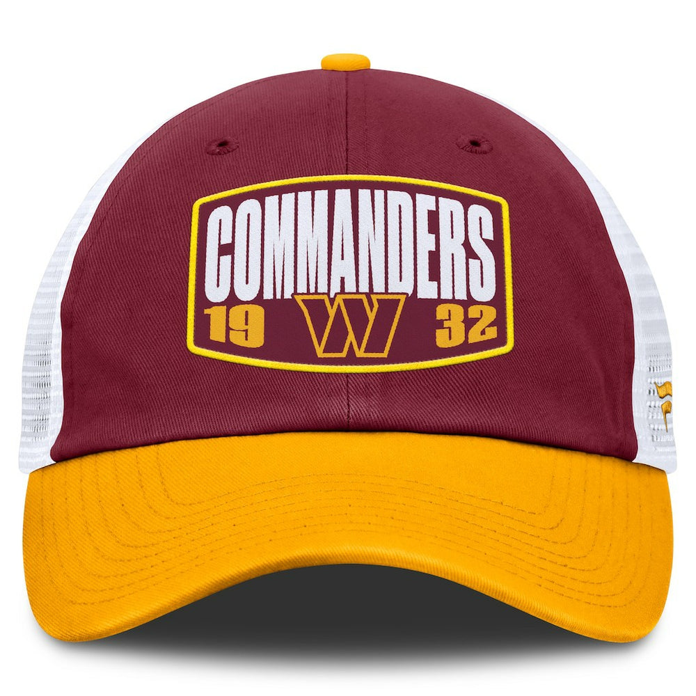 Washington Commanders Franchise Trucker Adjustable Hat - Burgundy/Gold on sale