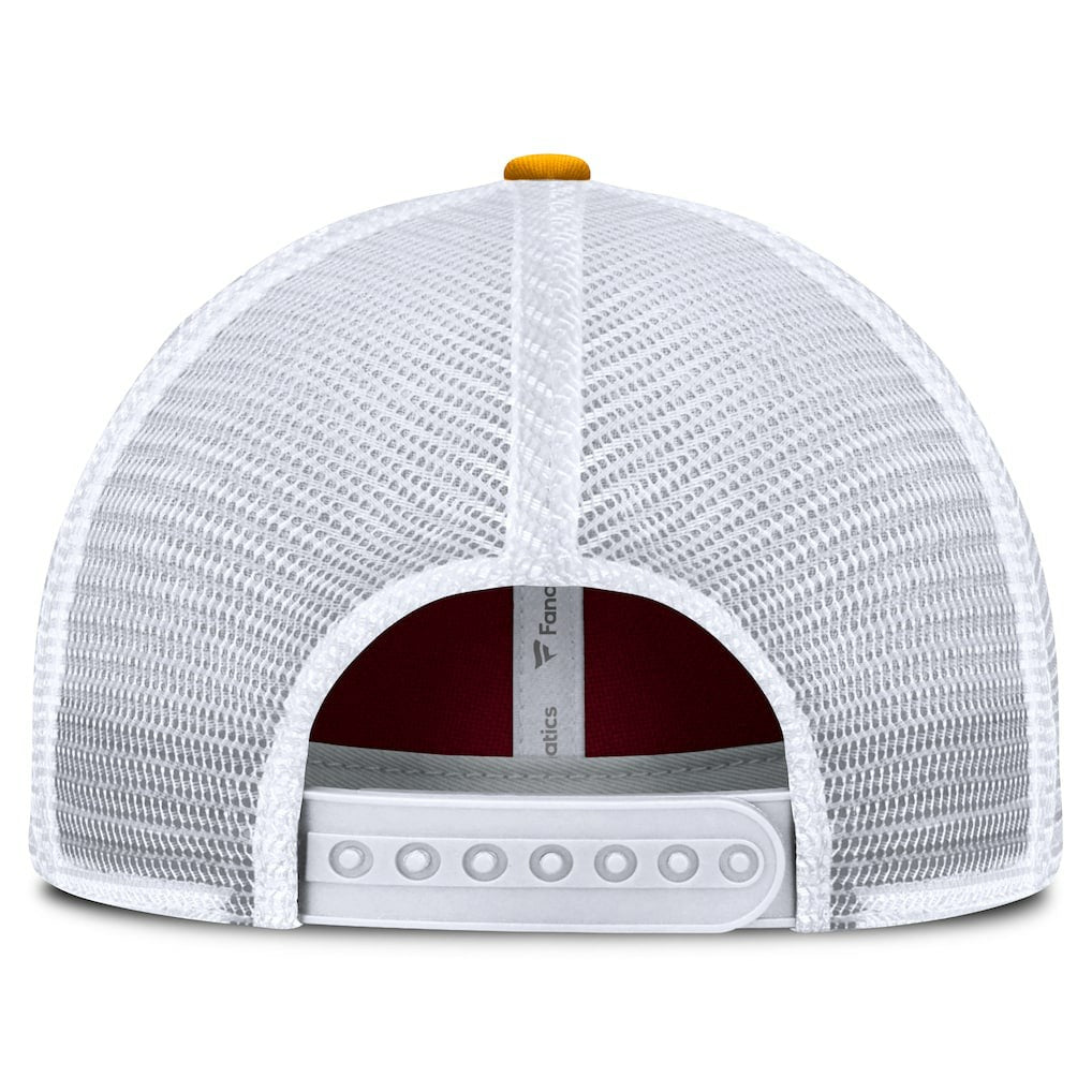 Washington Commanders Franchise Trucker Adjustable Hat - Burgundy/Gold on sale