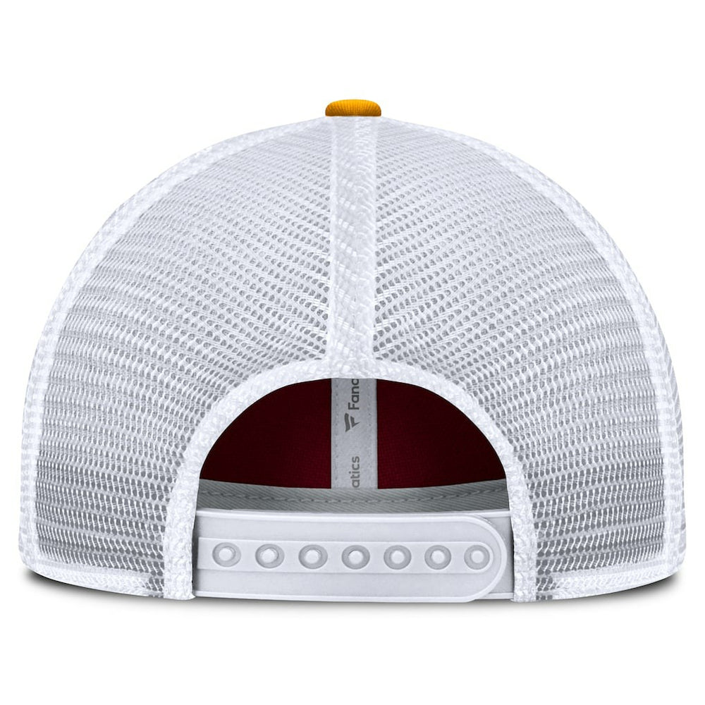 Washington Commanders Franchise Trucker Adjustable Hat - Burgundy/Gold on sale