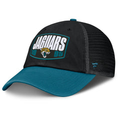 Jacksonville Jaguars Franchise Trucker Adjustable Hat - Black/Teal discount
