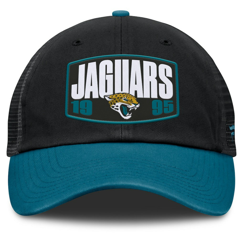 Jacksonville Jaguars Franchise Trucker Adjustable Hat - Black/Teal discount