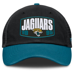 Jacksonville Jaguars Franchise Trucker Adjustable Hat - Black/Teal discount