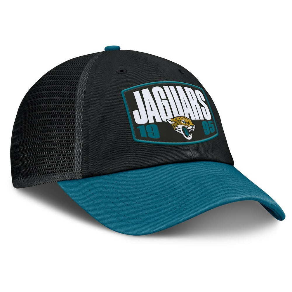 Jacksonville Jaguars Franchise Trucker Adjustable Hat - Black/Teal discount