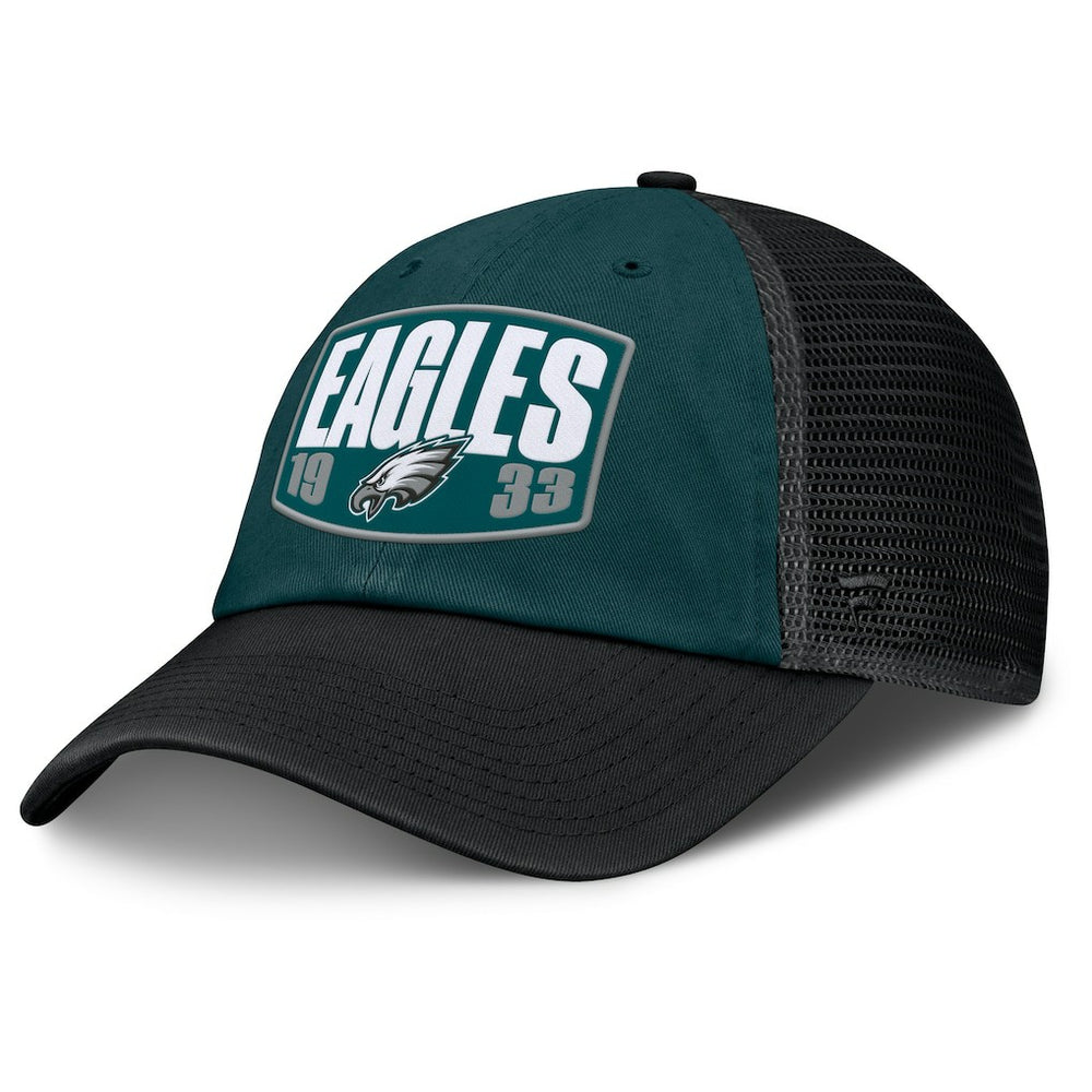 Philadelphia Eagles Franchise Trucker Adjustable Hat - Midnight Green/Black on sale