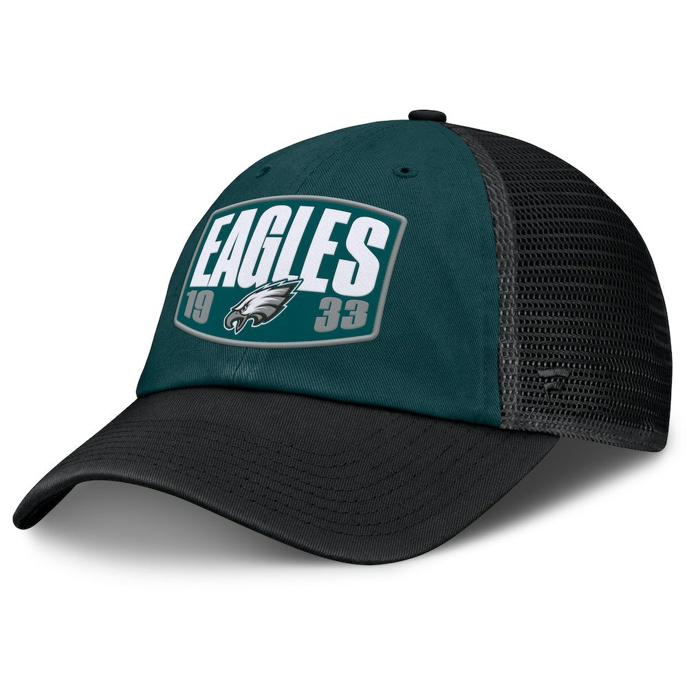 Philadelphia Eagles Franchise Trucker Adjustable Hat - Midnight Green/Black on sale