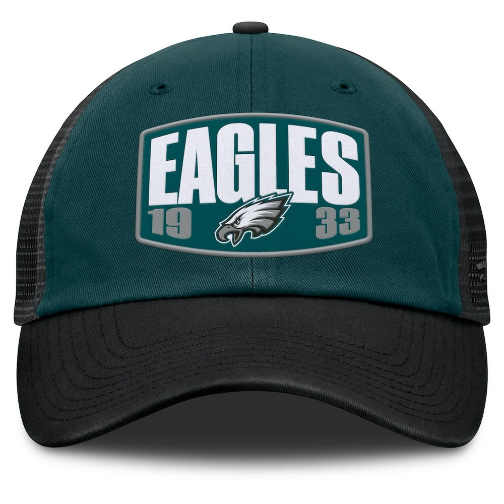 Philadelphia Eagles Franchise Trucker Adjustable Hat - Midnight Green/Black on sale