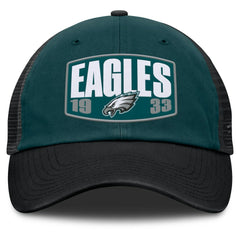 Philadelphia Eagles Franchise Trucker Adjustable Hat - Midnight Green/Black on sale