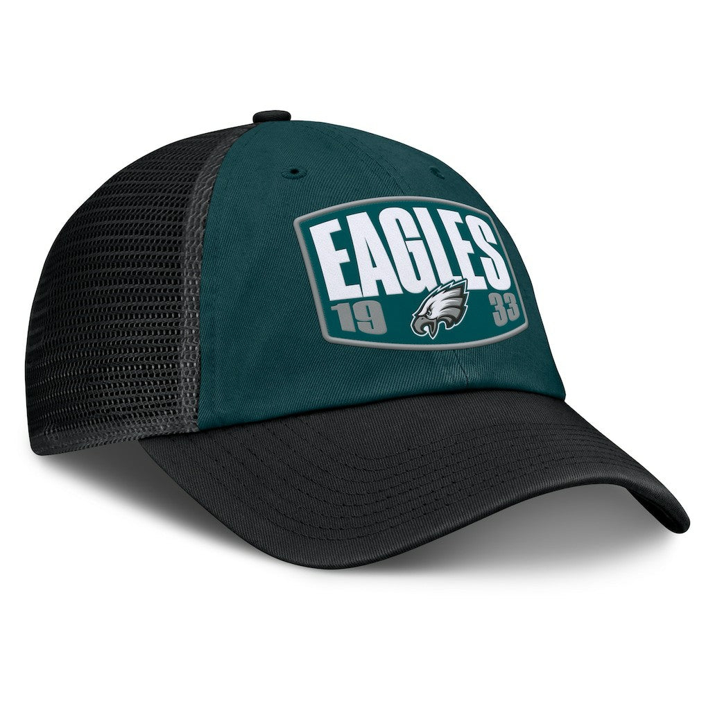 Philadelphia Eagles Franchise Trucker Adjustable Hat - Midnight Green/Black on sale