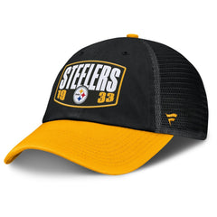 Pittsburgh Steelers Franchise Trucker Adjustable Hat - Black/Gold on sale