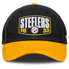 Pittsburgh Steelers Franchise Trucker Adjustable Hat - Black/Gold on sale