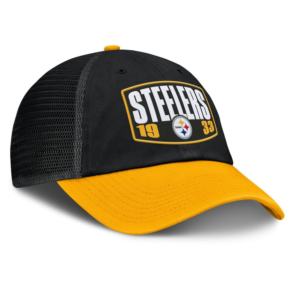 Pittsburgh Steelers Franchise Trucker Adjustable Hat - Black/Gold on sale