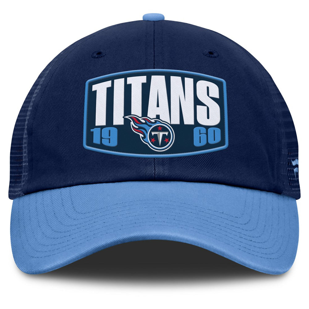 Tennessee Titans Franchise Trucker Adjustable Hat - Navy/Light Blue sale