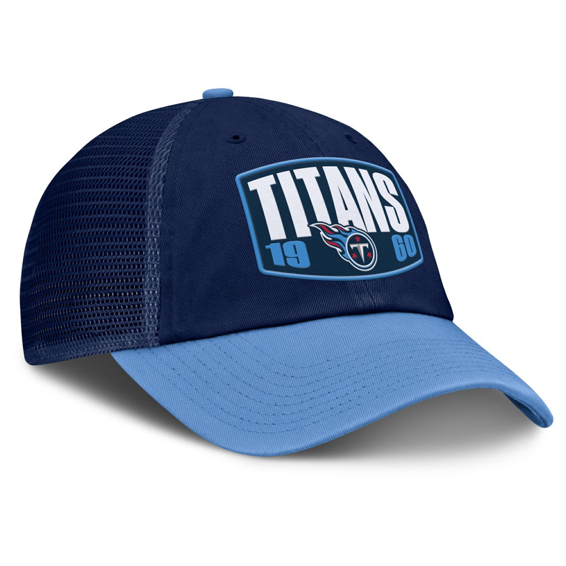 Tennessee Titans Franchise Trucker Adjustable Hat - Navy/Light Blue sale