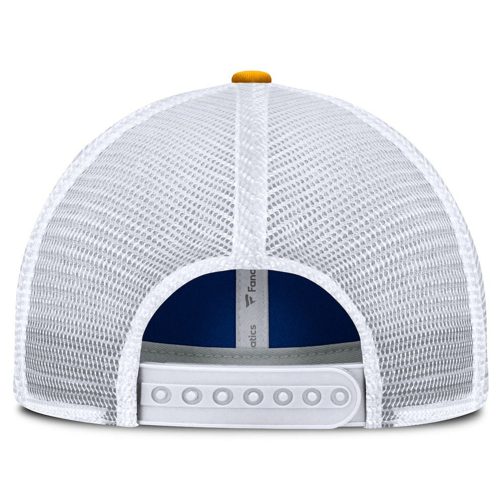 Los Angeles Rams Franchise Trucker Adjustable Hat - Royal/Gold discount