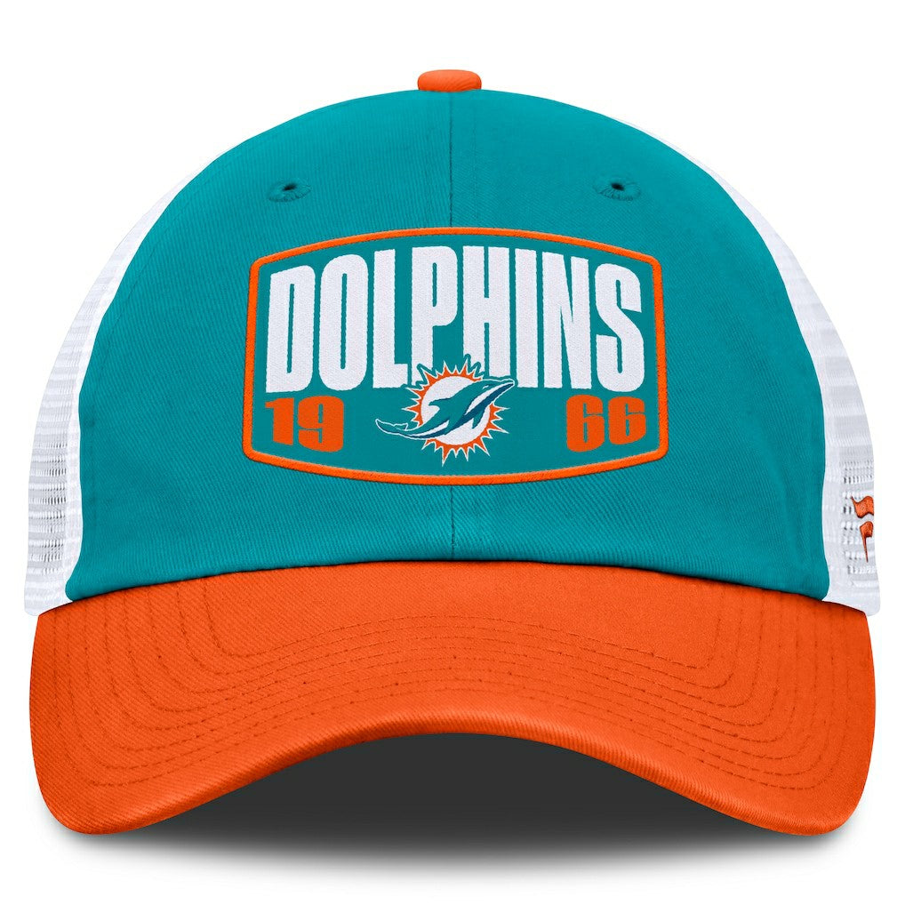 Miami Dolphins Franchise Trucker Adjustable Hat - Aqua/Orange discount