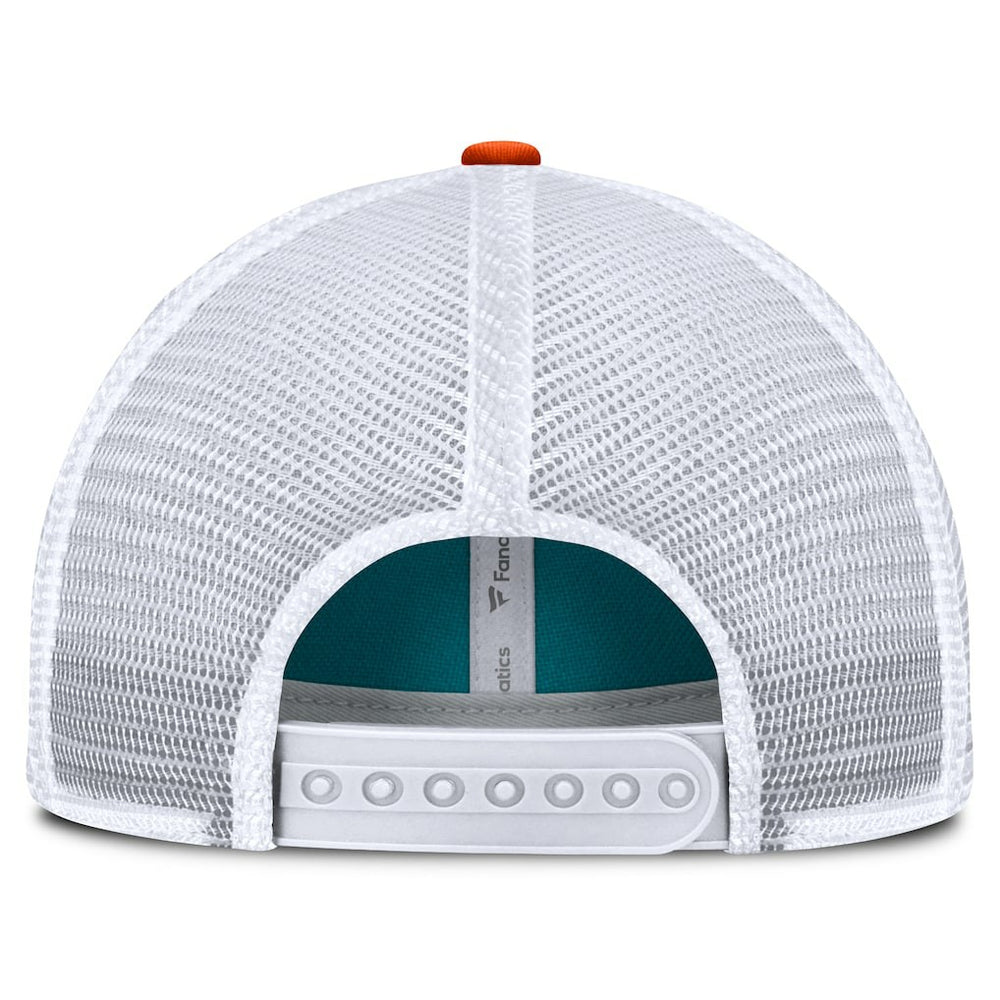 Miami Dolphins Franchise Trucker Adjustable Hat - Aqua/Orange discount