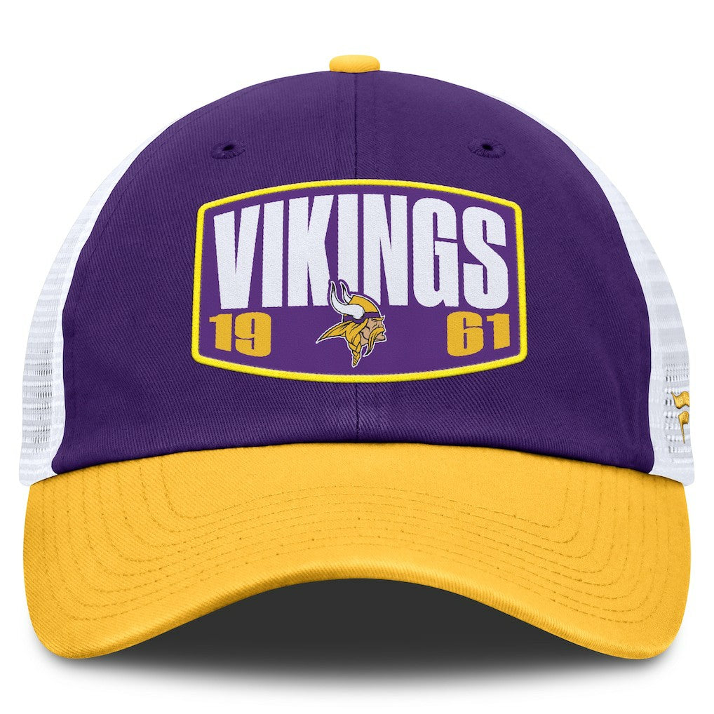 Minnesota Vikings Franchise Trucker Adjustable Hat - Purple/Gold sale