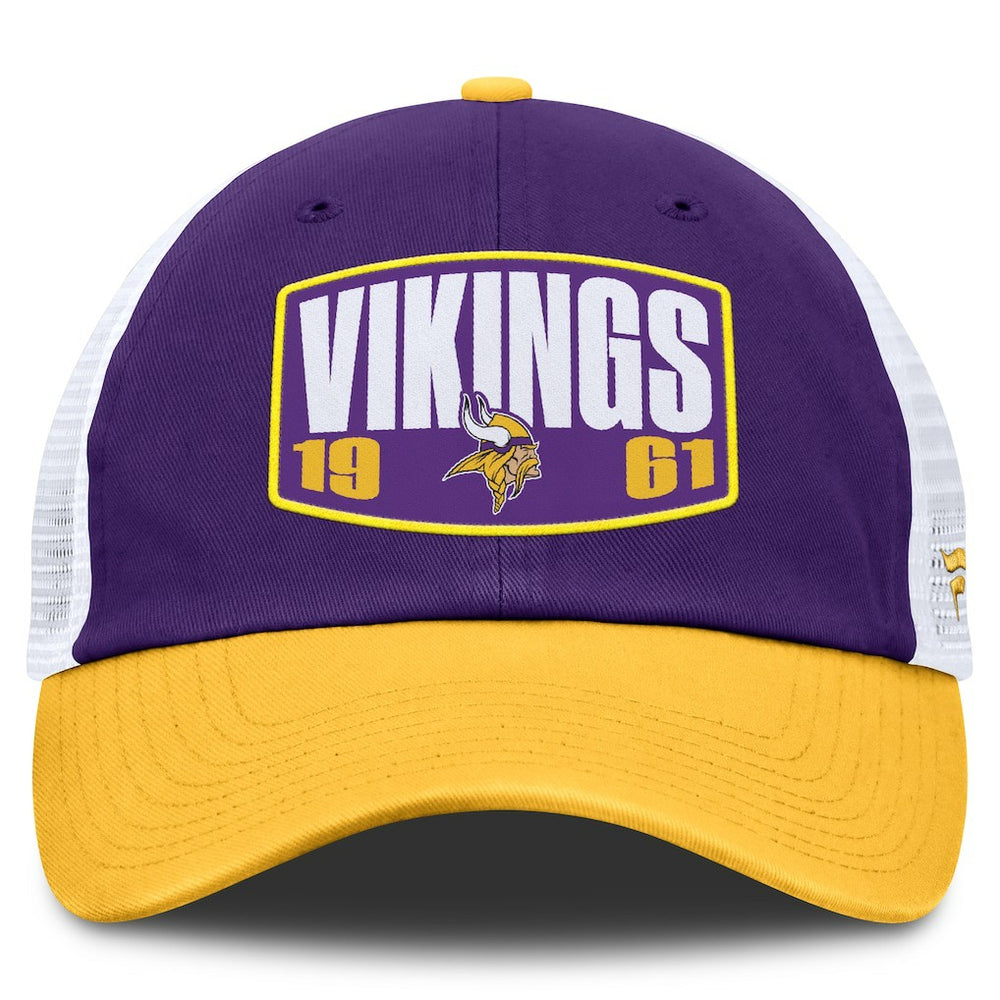 Minnesota Vikings Franchise Trucker Adjustable Hat - Purple/Gold sale