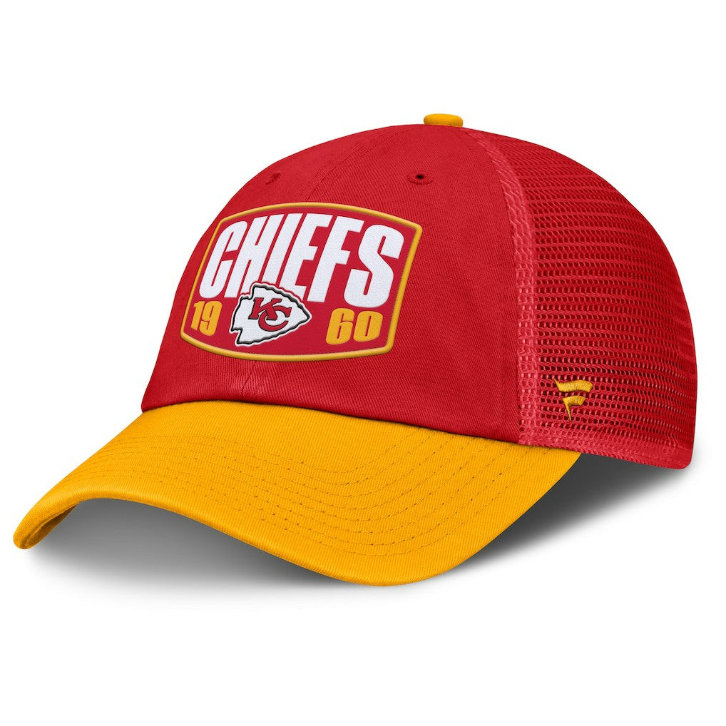 Kansas City Chiefs Franchise Trucker Adjustable Hat - Red/Gold online