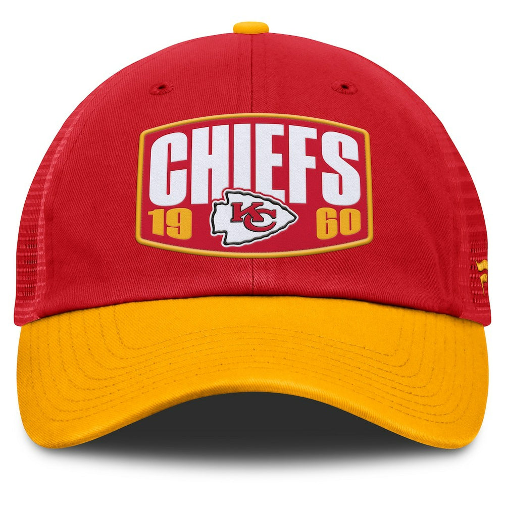 Kansas City Chiefs Franchise Trucker Adjustable Hat - Red/Gold online
