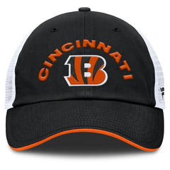 Cincinnati Bengals Reverse Trucker Adjustable Hat - Black/White for sale