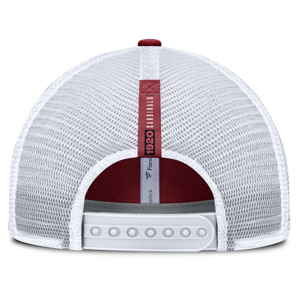 Arizona Cardinals Reverse Trucker Adjustable Hat - Cardinal/White sale
