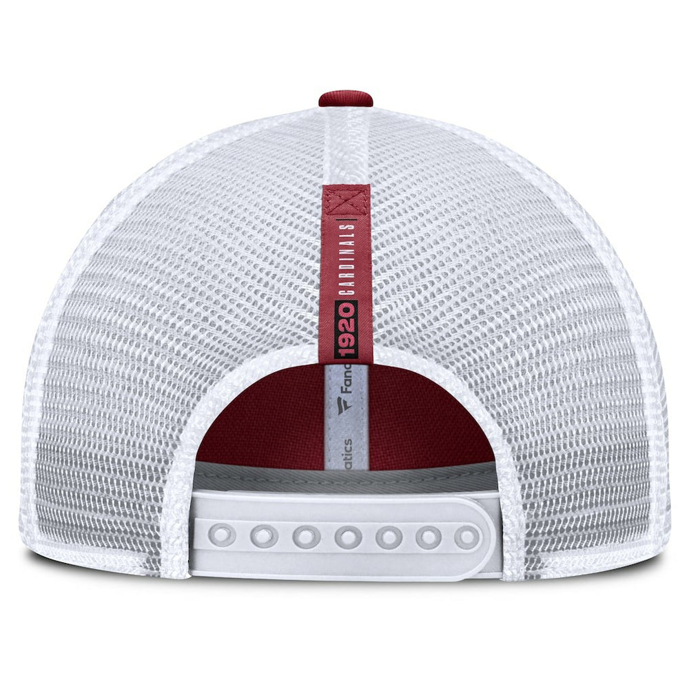 Arizona Cardinals Reverse Trucker Adjustable Hat - Cardinal/White sale