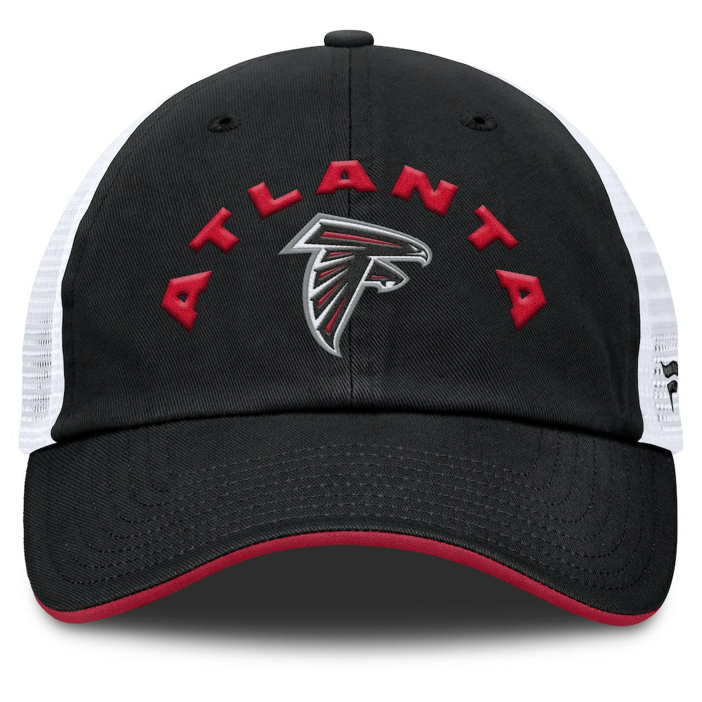 Atlanta Falcons Reverse Trucker Adjustable Hat - Black/White online