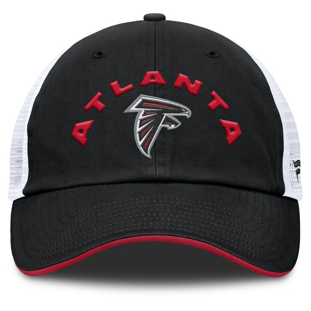 Atlanta Falcons Reverse Trucker Adjustable Hat - Black/White online