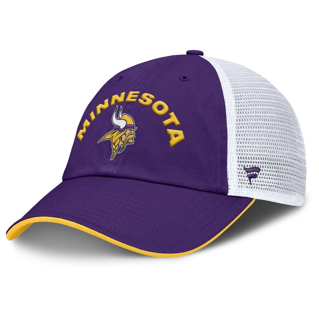 Minnesota Vikings Reverse Trucker Adjustable Hat - Purple/White cheap