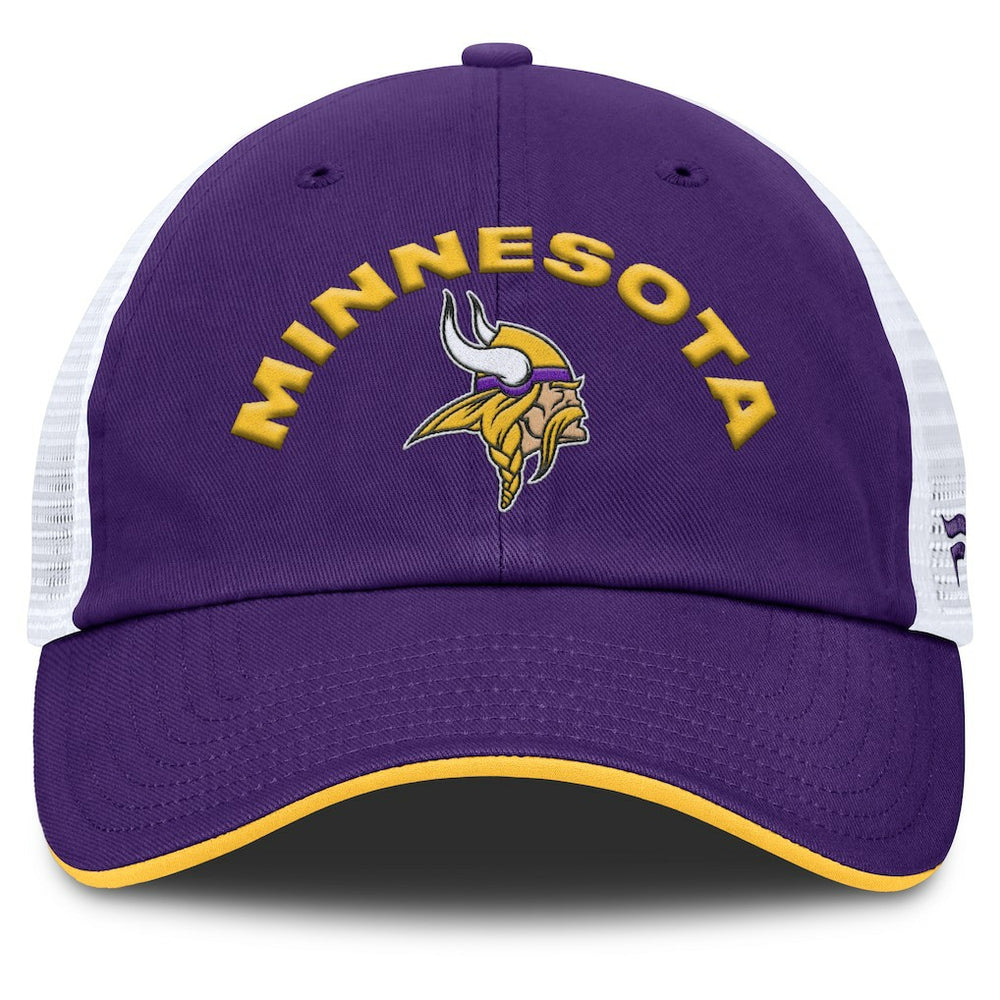 Minnesota Vikings Reverse Trucker Adjustable Hat - Purple/White cheap