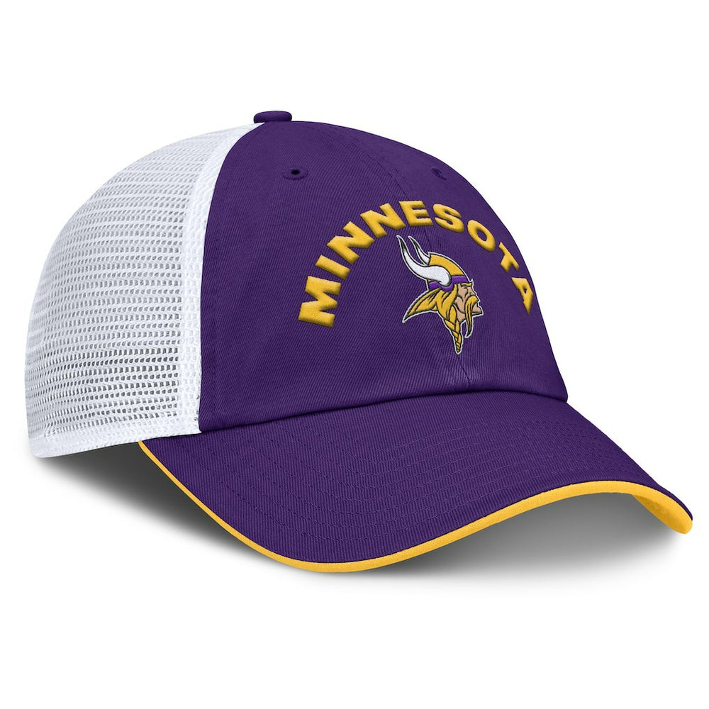 Minnesota Vikings Reverse Trucker Adjustable Hat - Purple/White cheap