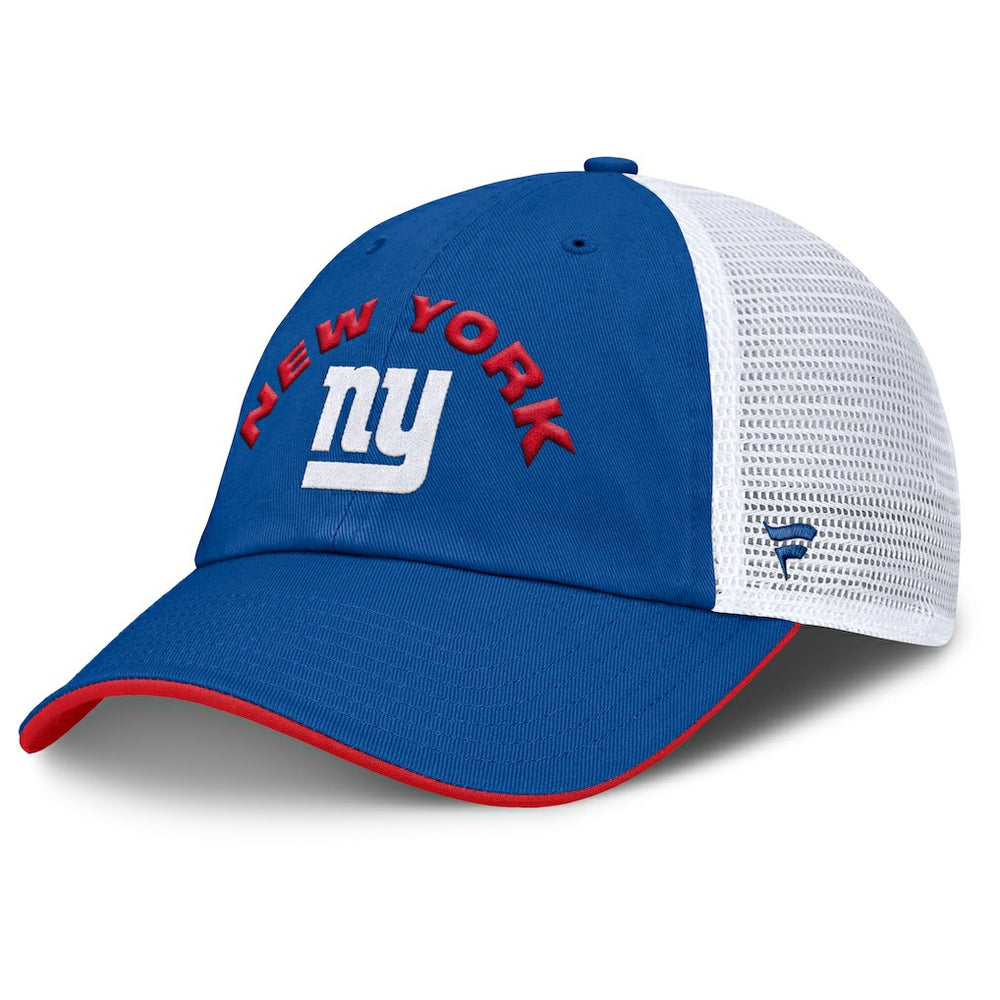 New York Giants Reverse Trucker Adjustable Hat - Royal/White outlet