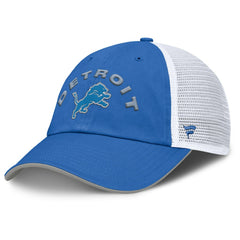Detroit Lions Reverse Trucker Adjustable Hat - Blue/White discount