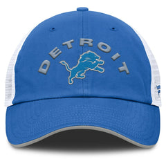Detroit Lions Reverse Trucker Adjustable Hat - Blue/White discount